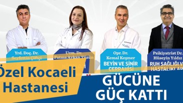 Özel Kocaeli Hastanesi, Deneyimli Hekimleri Kadrosuna Kattı