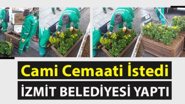 İzmit Belediyesi Camileri Güzelleştiriyor