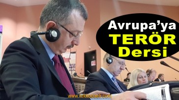 Başkan Büyükakın’dan, Avrupa’ya Terör Tanımı Dersi