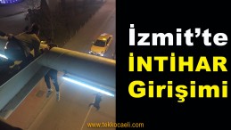İzmit’te İntihar Girişimi