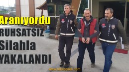 Ruhsatsız Tabancayla Yakalandı