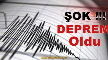 Deprem Yine Korkuttu