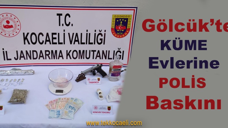 Gölcük’te Uyuşturucu Operasyonu