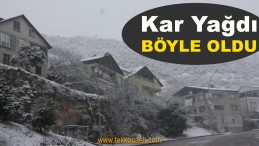 Kocaeli Kar Yağışını Özlemiş!