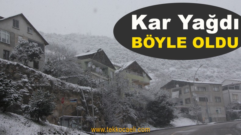 Kocaeli Kar Yağışını Özlemiş!