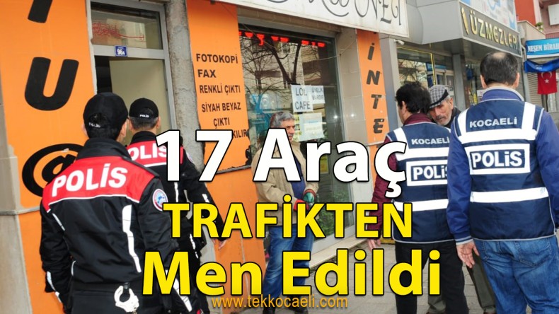 Aranan 11 Şahıs Uygulamada Enselendi