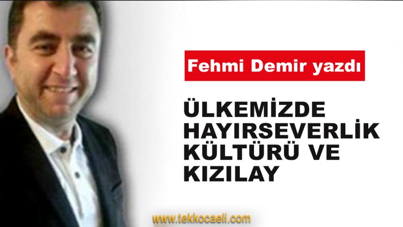 Ülkemizde Hayırseverlik Kültürü ve Kızılay