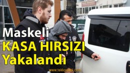 Maskeli Hırsız Yakalandı