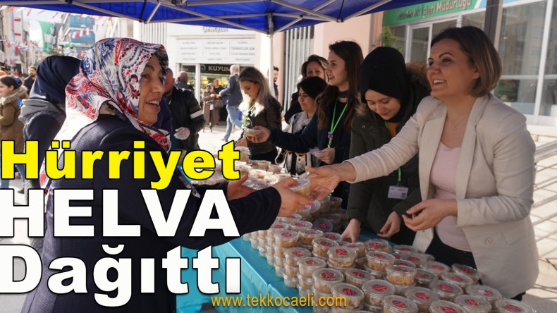 Başkan Hürriyet, Helva Dağıttı