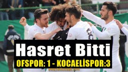 Kocaelispor Ofspor Deplasmanında Güldü