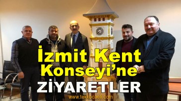 İzmit Kent Konseyi’ne Ziyaretçi Akını