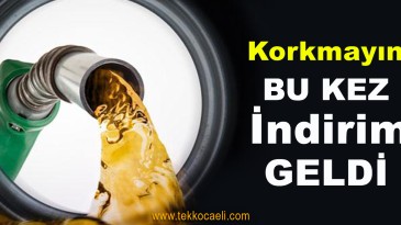 Benzine İndirim Geldi