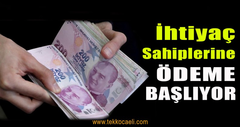 1000 TL.lik Yardımın Ödeme Tarihleri Belli Oldu