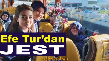 Efe Tur’dan Kadın Yolcularına Jest