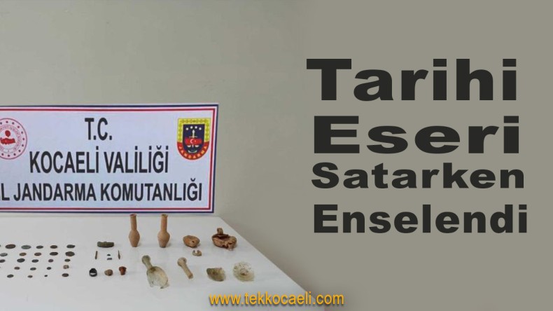 Kocaeli’de Tarihi Eser Operasyonu