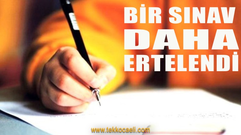 Milli Eğitim Bakanı Açıkladı; O Sınav Ertelendi