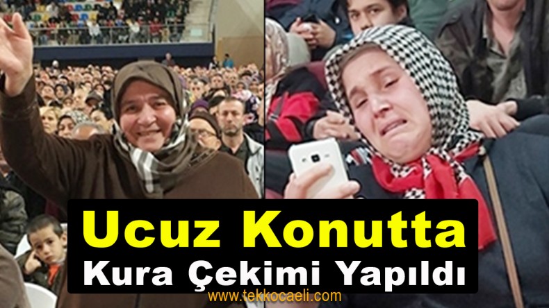 Ucuz Konutta Kura Çekimi Yapıldı
