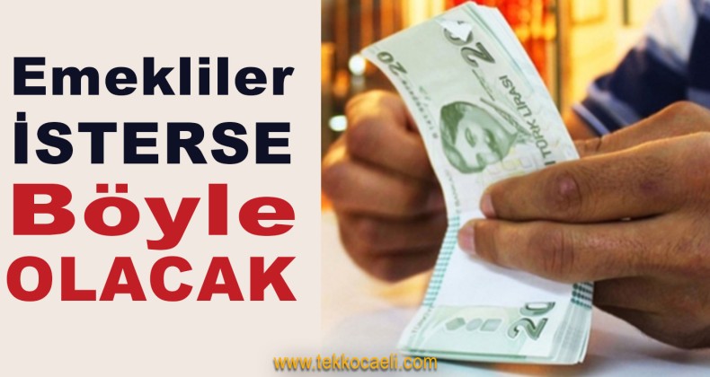 Emeklilere Müjde Açıklandı