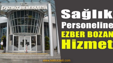 İzmit Belediyesi, Sağlık Çalışanları İçin Çamaşırhane Açıyor