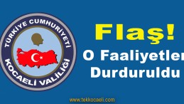 Kocaeli Valiliği Harekete Geçti