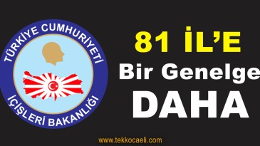 81 İle Flaş Talimat