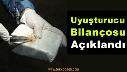 Haftalık Uyuşturucu Bilançosu Açıklandı