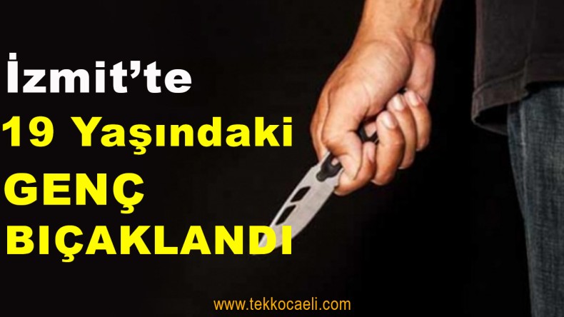 Çim Halı Maçından Çıkan Genç Bıçaklandı