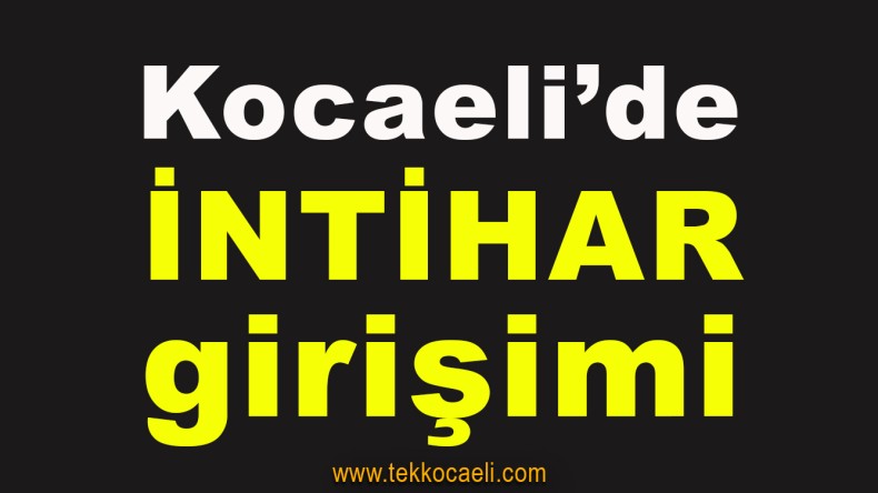 Kadın İntihara Kalkıştı