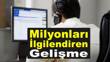 Milyonlarca Çalışanı İlgilendiriyor