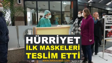 Hürriyet, Sağlık Çalışanlarına İlk Maskeleri Teslim Etti