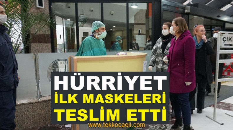 Hürriyet, Sağlık Çalışanlarına İlk Maskeleri Teslim Etti