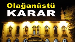 Türkiye’de Olağanüstü Önlem