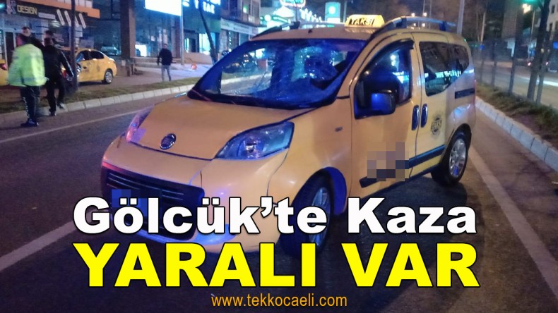 Karşıdan Karşıya Geçerken Taksi Çarptı