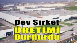 Kocaeli’de Dev Fabrika Üretime Ara Verdi