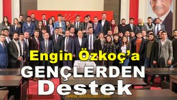 CHP Kocaeli Gençliğinden Engin Özkoç’a Destek