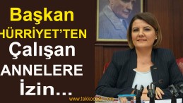 İzmit Belediyesi’nde Çalışan Anneler İçin Açıklama