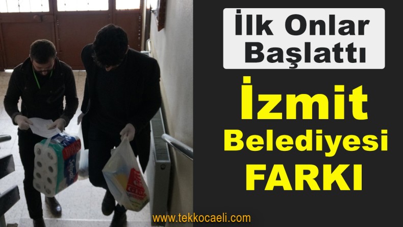 İzmit Belediyesi’nden, Virüse Karşı Hızlı Önlem