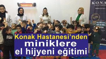 Konak Hastanesi ve Asaf Koleji El Hijyeni Eğitiminde Buluştu