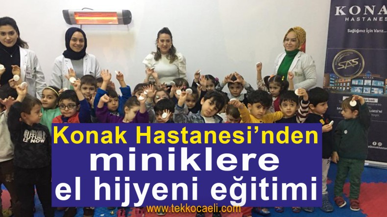 Konak Hastanesi ve Asaf Koleji El Hijyeni Eğitiminde Buluştu