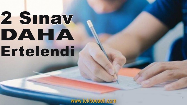 MEB Açıkladı; Sınavlar Ertelendi