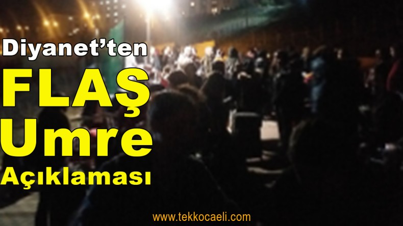 Diyanet’ten Umre Açıklaması