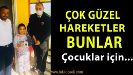 Jandarma Ekipleri Çocukları Böyle Mutlu Etti
