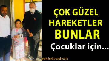 Jandarma Ekipleri Çocukları Böyle Mutlu Etti