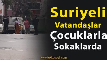 Yasağa Rağmen Ufak Çocuklarla Sokaklardalar