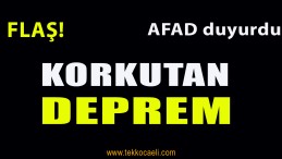 Korkutan Deprem