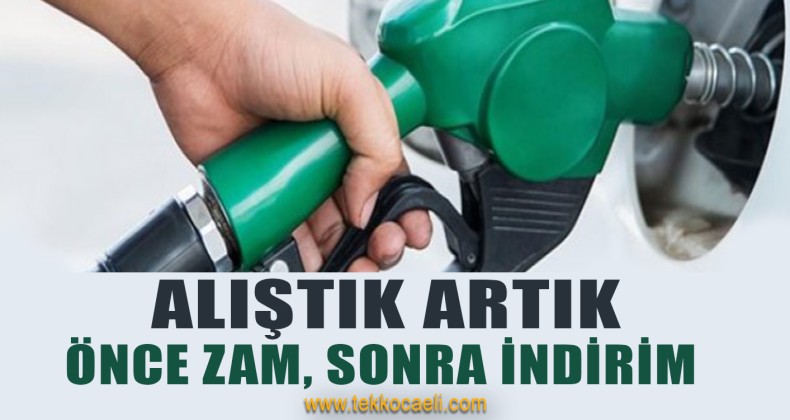 Önce Zam, Sonra İndirim