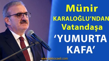Münir Karaloğlu Vatandaşa Bakın Nasıl Cevap Vermiş!