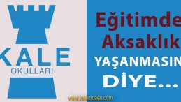 Kale Okullarından 50 Bin Öğrenciye Sınav