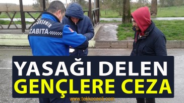 Yasağa Uymayan Gençlere Ceza