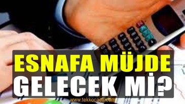Esnafa Sicil Affı Gelecek mi?